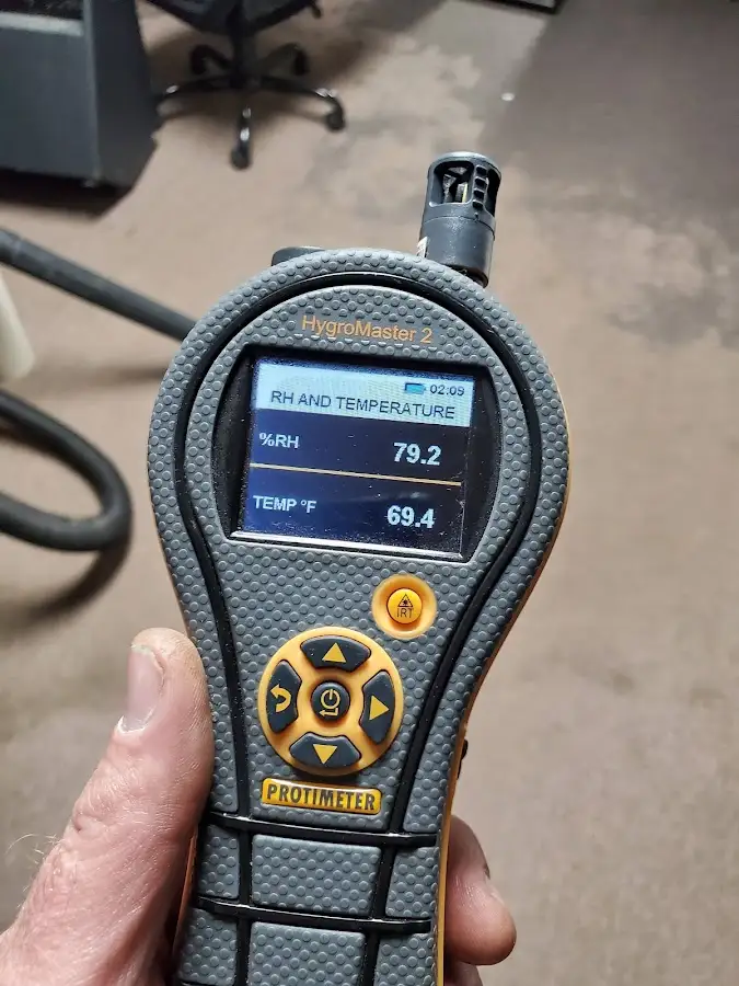 Moisture meter humidity assessment for Mold Remediation & Removal in Lenoir City